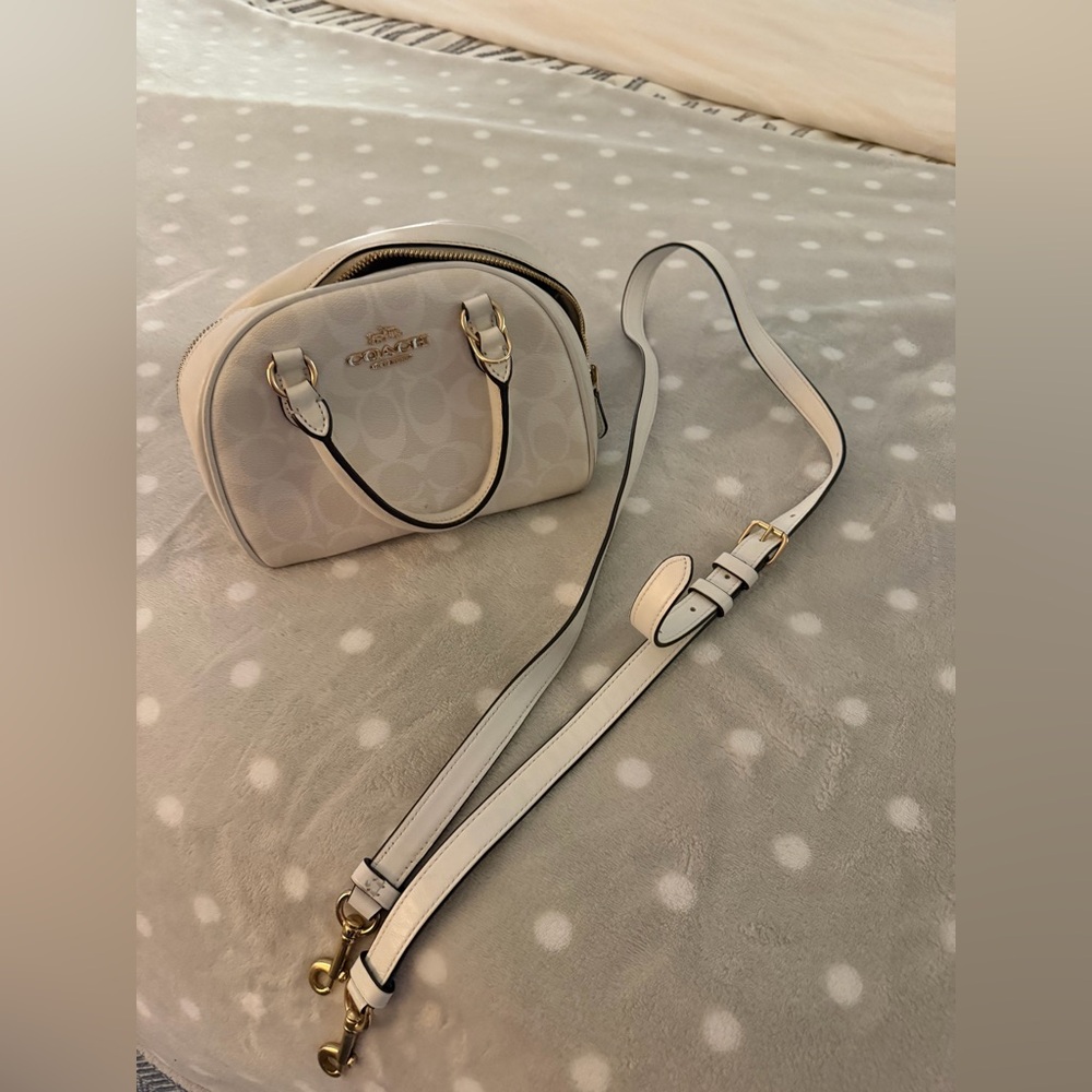 Coach Cream Crossbody Bag